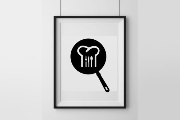 Frying Pan 3D SVG Cooking Vector Kitchen